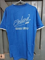 Sols ford rallye team finland 2007 t shirt blue - large