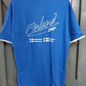 Sols ford rallye team finland 2007 t shirt blue - large