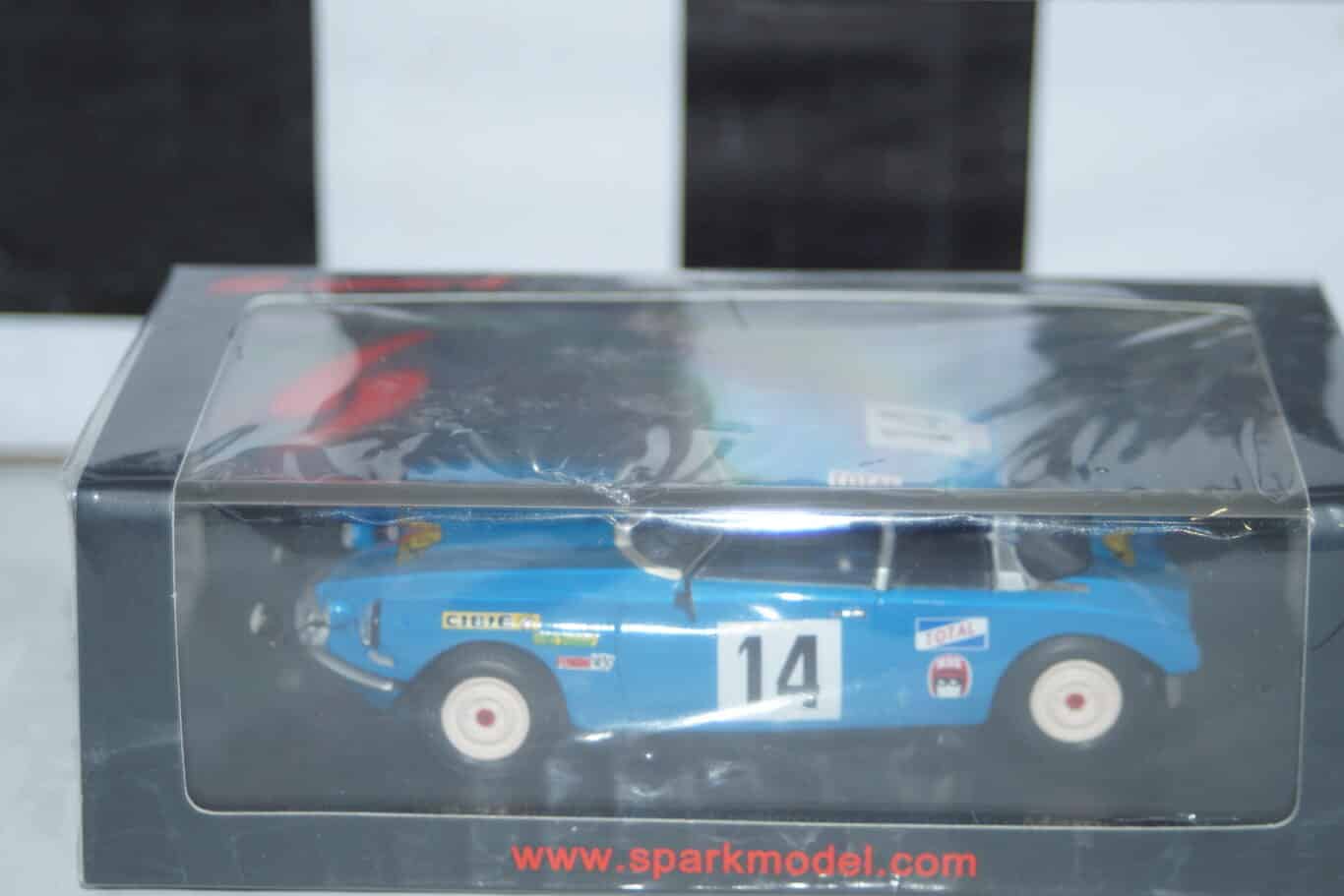 Spark Citroen DS 21 Proto No14 Rally of Morocco 1969 1:43 Resin S5536