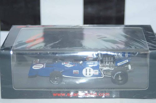 Spark tyrrell 002 winner us gp 1971 #9 f.cevert s7215 1:43 resin