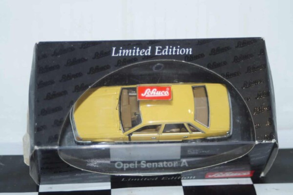 Schuco opel senator a in yellow 1:43 ref 03302