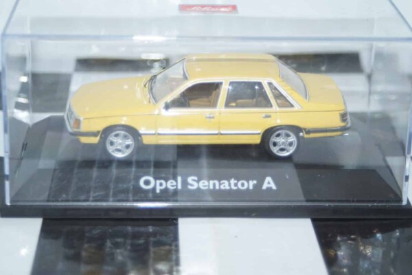 Schuco opel senator a in yellow 1:43 ref 03302