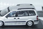 Schuco opel sintra in silver 1:43 ref 1799527