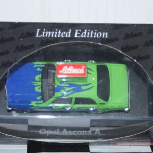 Schuco opel ascona a "tuning car" 1:43,ref 02657