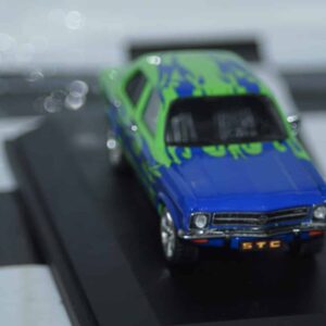 Schuco opel ascona a "tuning car" 1:43,ref 02657