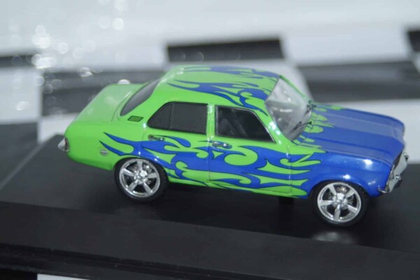 Schuco opel ascona a "tuning car" 1:43,ref 02657