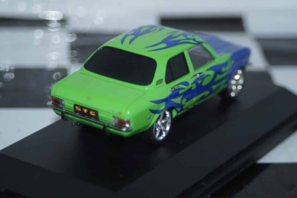 Schuco opel ascona a "tuning car" 1:43,ref 02657