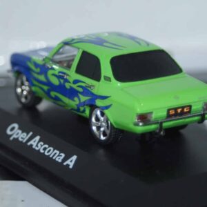Schuco opel ascona a "tuning car" 1:43,ref 02657