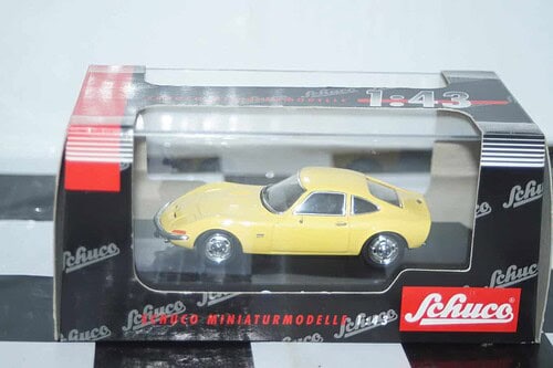 Schuco opel gt black 1:43,ref  02312