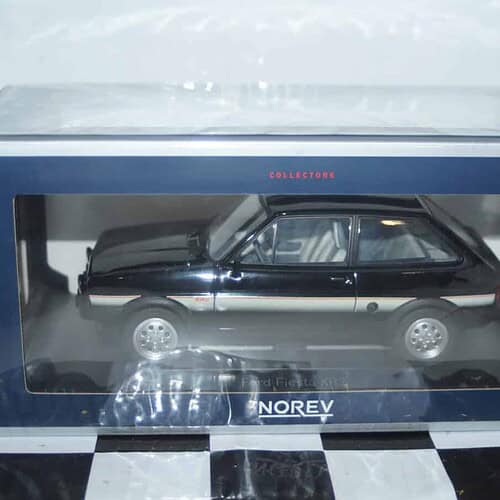 Norev  ford fiesta xr2 1981 black 1:18 scale 182743