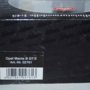 Schuco opel manta b gt/e 1:43 ref 02761