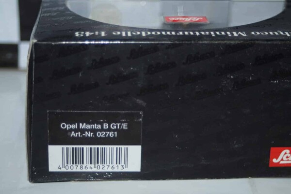 Schuco opel manta b gt/e 1:43 ref 02761