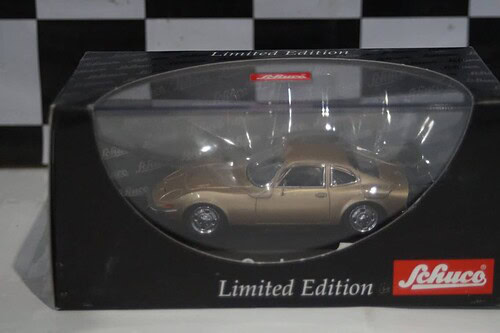 Schuco opel gt gold 1:43 ltd 1000 ref  02316