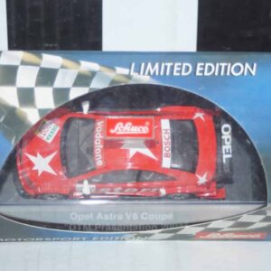 Schuco opel astra v8 coupe dtm presentation 2004  1:43 ref 04892 ltd 888