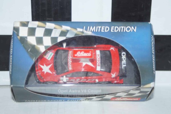 Schuco opel astra v8 coupe dtm presentation 2004  1:43 ref 04892 ltd 888
