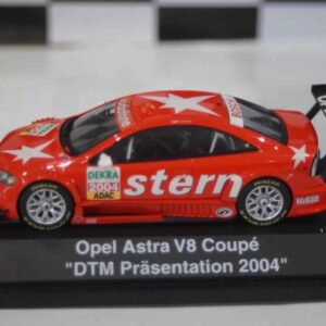 Schuco opel astra v8 coupe dtm presentation 2004  1:43 ref 04892 ltd 888