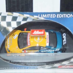 Schuco opel astra v8 coupe 2002 hockenheimring 1:43 ref 04807 ltd 1000