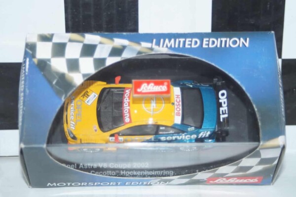 Schuco opel astra v8 coupe 2002 hockenheimring 1:43 ref 04807 ltd 1000
