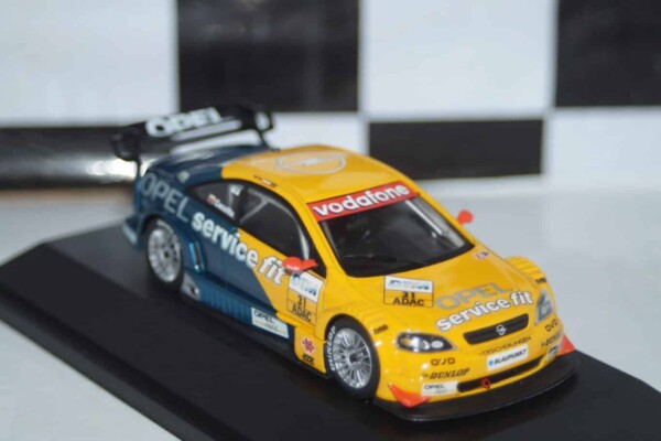 Schuco opel astra v8 coupe 2002 hockenheimring 1:43 ref 04807 ltd 1000