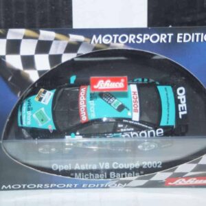 Schuco opel astra v8 coupe 2002 #15 m.bartels (signed) 1:43 ref 04804