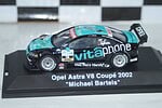 Schuco opel astra v8 coupe 2002 #15 m.bartels (signed) 1:43 ref 04804
