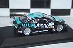 Schuco opel astra v8 coupe 2002 #15 m.bartels (signed) 1:43 ref 04804