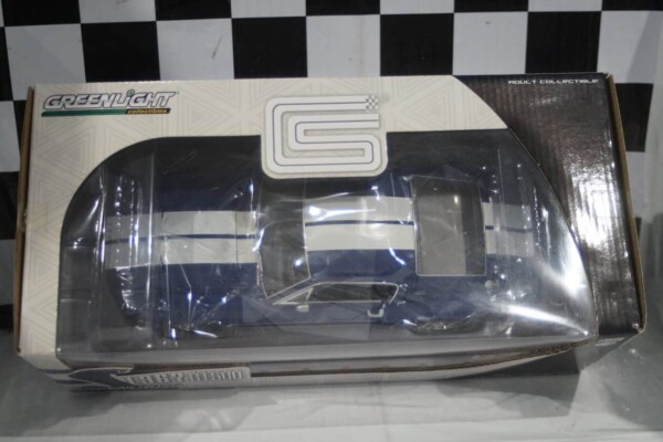 Greenlight 1967 shelby gt-500 blue, ref 12953 1:18