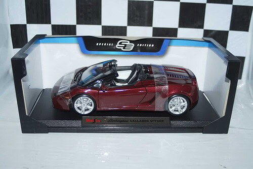 Maisto lamborghini gallardo spyder 1:18 scale ref 46629