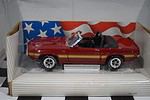 Ertl 1969 shelby gt-500 in red, 1:18th ref 7350
