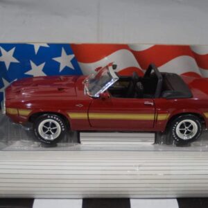 Ertl 1969 shelby gt-500 in red, 1:18th ref 7350