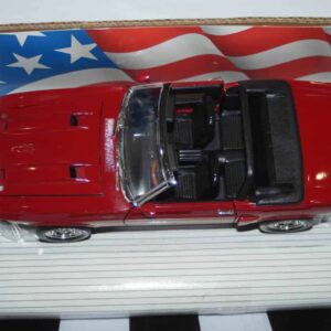 Ertl 1969 shelby gt-500 in red, 1:18th ref 7350