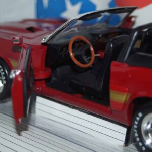 Ertl 1969 shelby gt-500 in red, 1:18th ref 7350