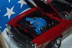 Ertl 1969 shelby gt-500 in red, 1:18th ref 7350
