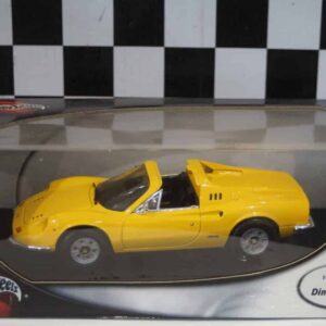 Hotwheels ferrari dino 246 gts yellow 1:18th ref 23920