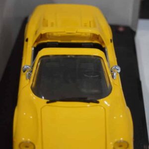 Hotwheels ferrari dino 246 gts yellow 1:18th ref 23920