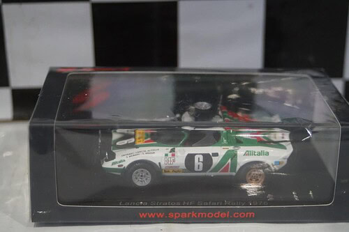 Spark lancia stratos hf safari rally 1976 1:43 resin s9086