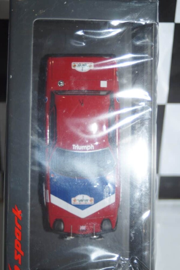 Spark triumph tr7 no2 winner ypres rally 1978 1:43 resin s7056