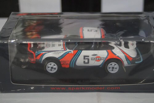 Spark porsche 911 sc 3.0 4th safari rally 1978 no5 1:43 resin s4018