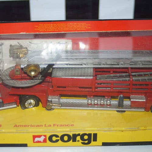 Corgi american la france aerial ladder fire engine 1:50th ref 1143