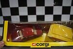 Corgi 1 peugeot 505 in red with caravan 1:36th ref 393 and 490