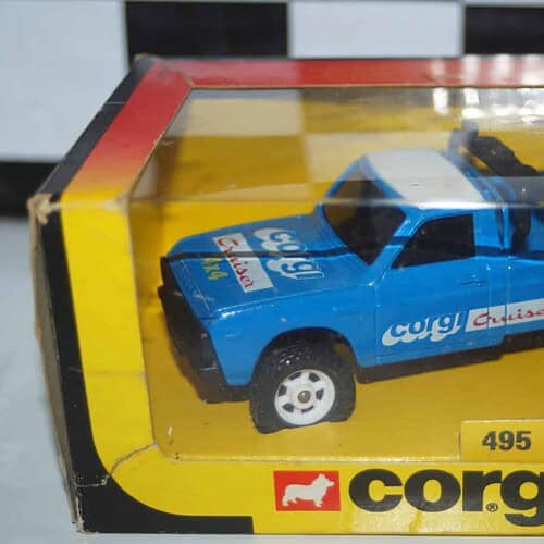 Corgi mazda (pick up) blue 1:36th ref 495