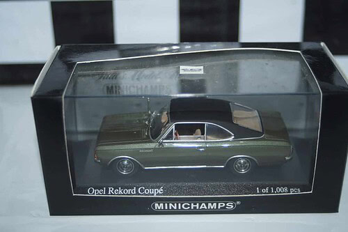 Minichamps opel / vauxhall rekord c coupe 1966 430 046127