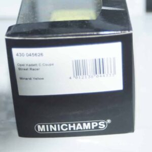 Minichamps opel kadett c coupe street racer 430 045626