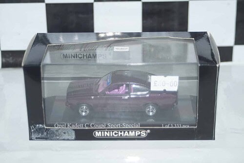 Minichamps opel kadett c coupe sport special 430 045625