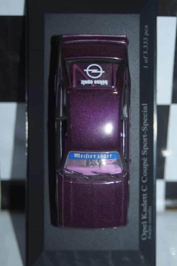 Minichamps opel kadett c coupe sport special 430 045625