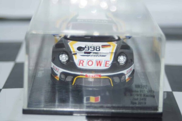 Spark porsche 911 gt3 2nd 24h spa 2019 1:43 resin sb252 ltd 500