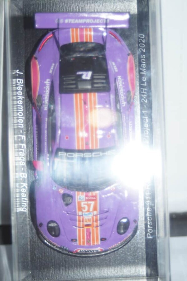 Spark porsche 911 rsr team project 1 24h lm 2020 1:43 resin s7988