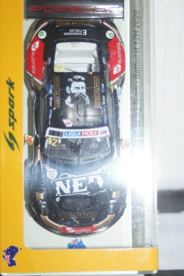 Spark porsche 911 gt3 r bathurst 12h 2020 1:43 resin as054 ltd 300