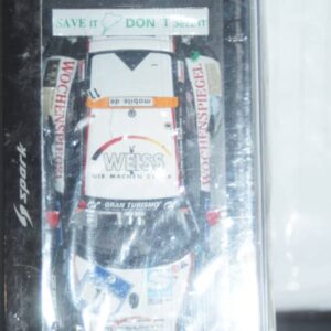 Spark porsche 911 gt3 rsr 24h nurburgring 2014 1:43 resin sam257 ltd 350