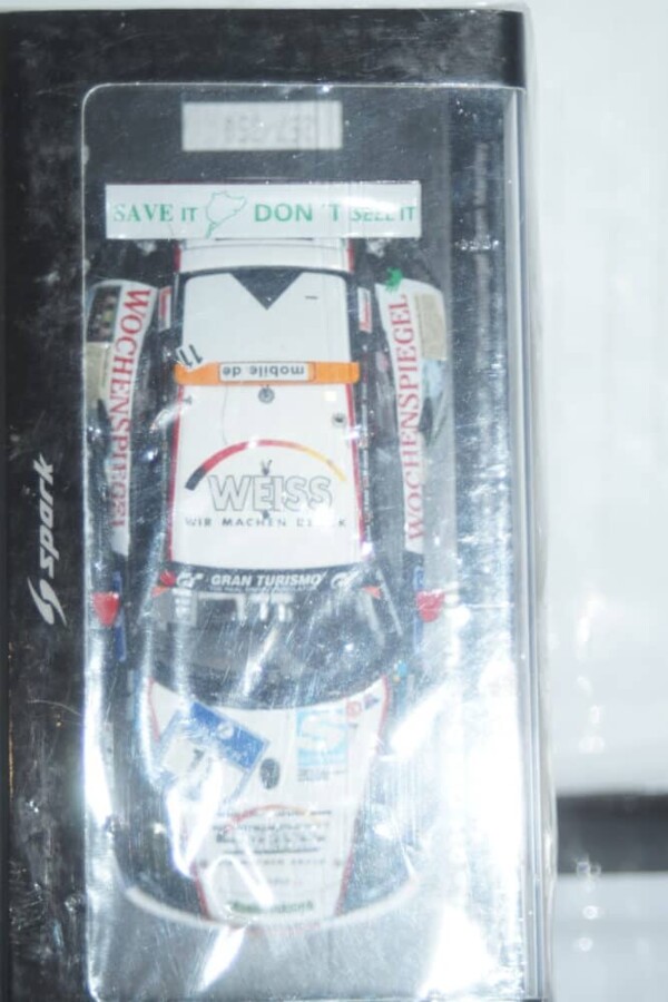Spark porsche 911 gt3 rsr 24h nurburgring 2014 1:43 resin sam257 ltd 350